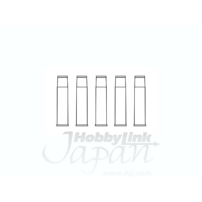 1/72 M4A1 Sherman Cartridge case 75mm 5 ks