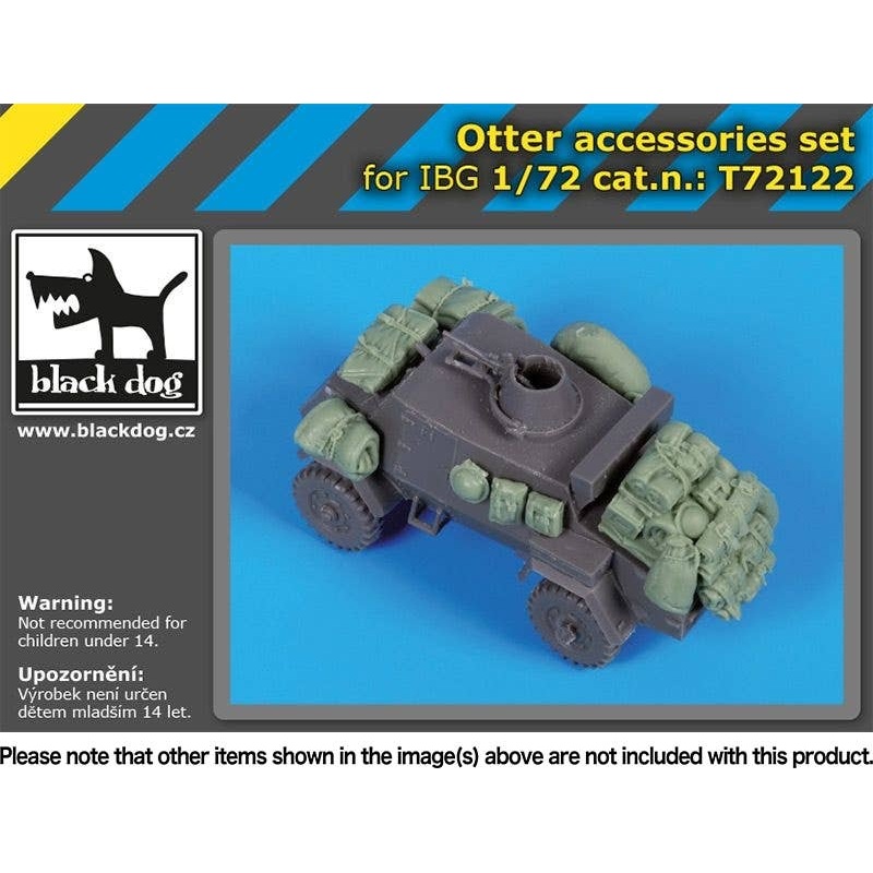1/72 M76 Otter Accessory Set (for Ibg)