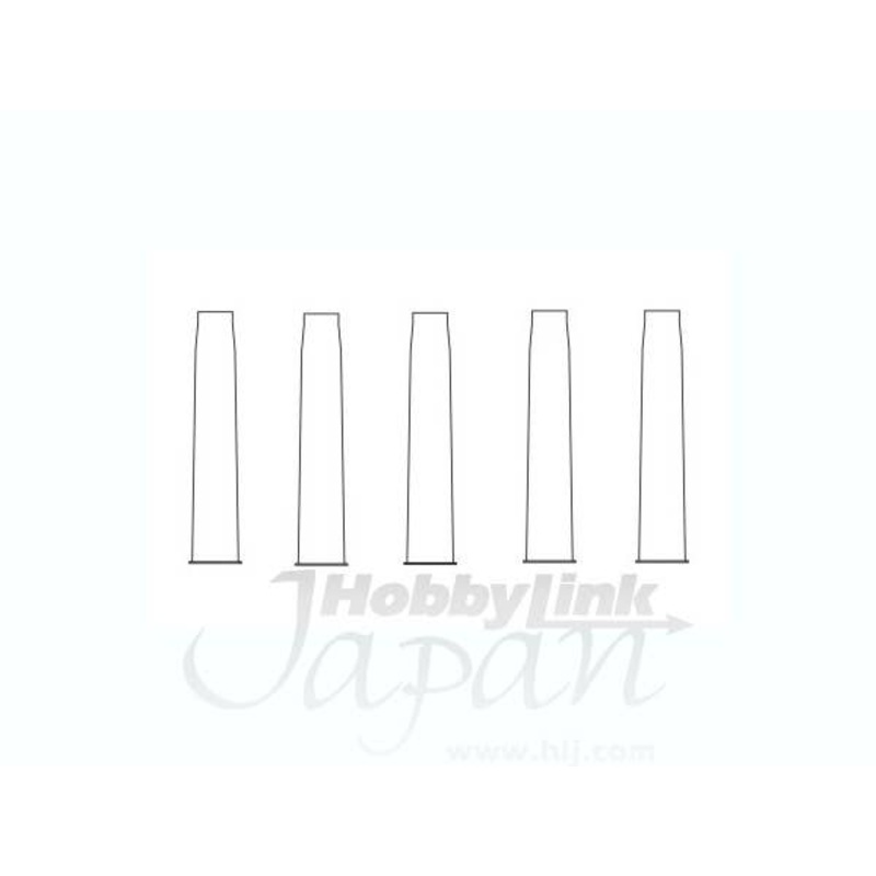 1/72 T-34/85 Cartridge case 85mm (5 pcs)