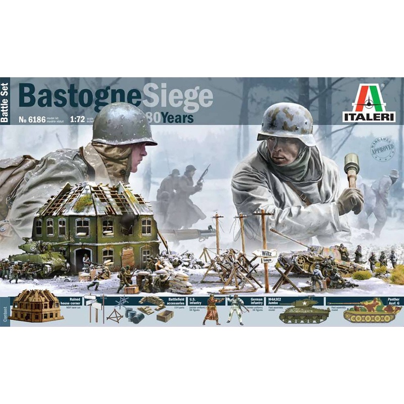 1/72 WW.II Battle of Bastogne 80th Anniversary Scene Set