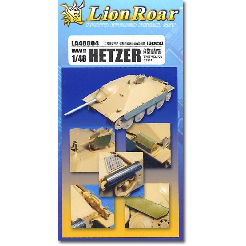 1/48 Hetzer Photo-Etched w/Metal Barrel