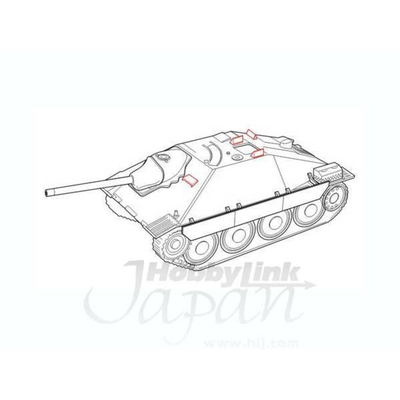 1/48 Jagdpanzer 38 Hetzer Perisopes for TAM