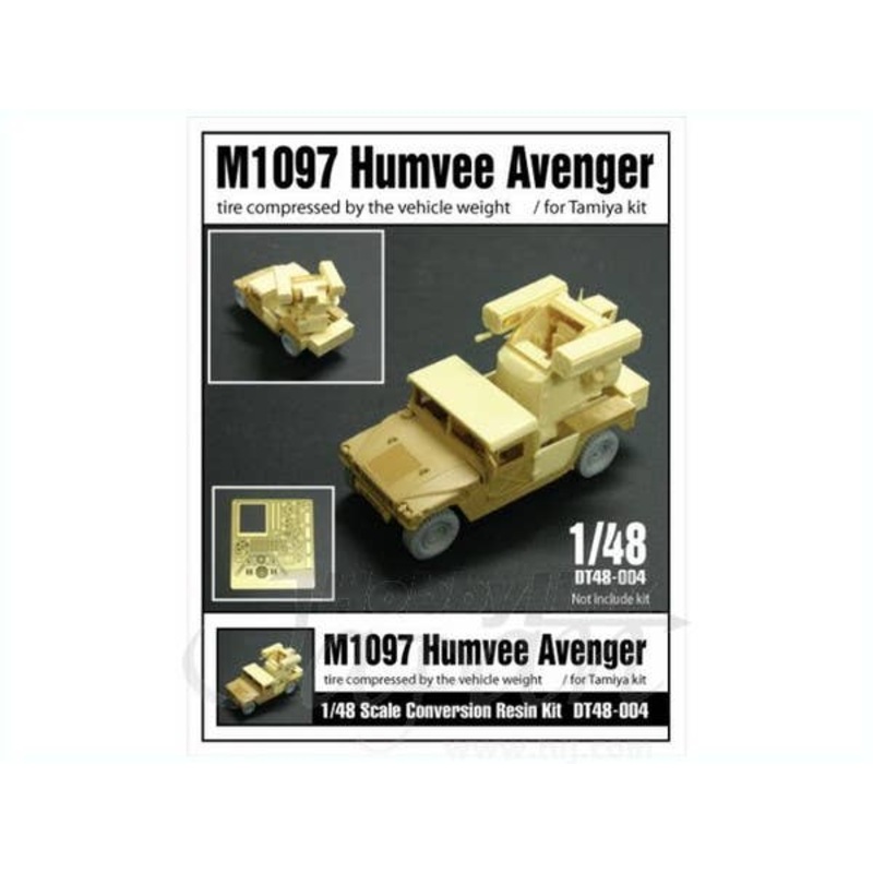 1/48 M1097 Humvee Avenger Conversion Set (for Tamiya)