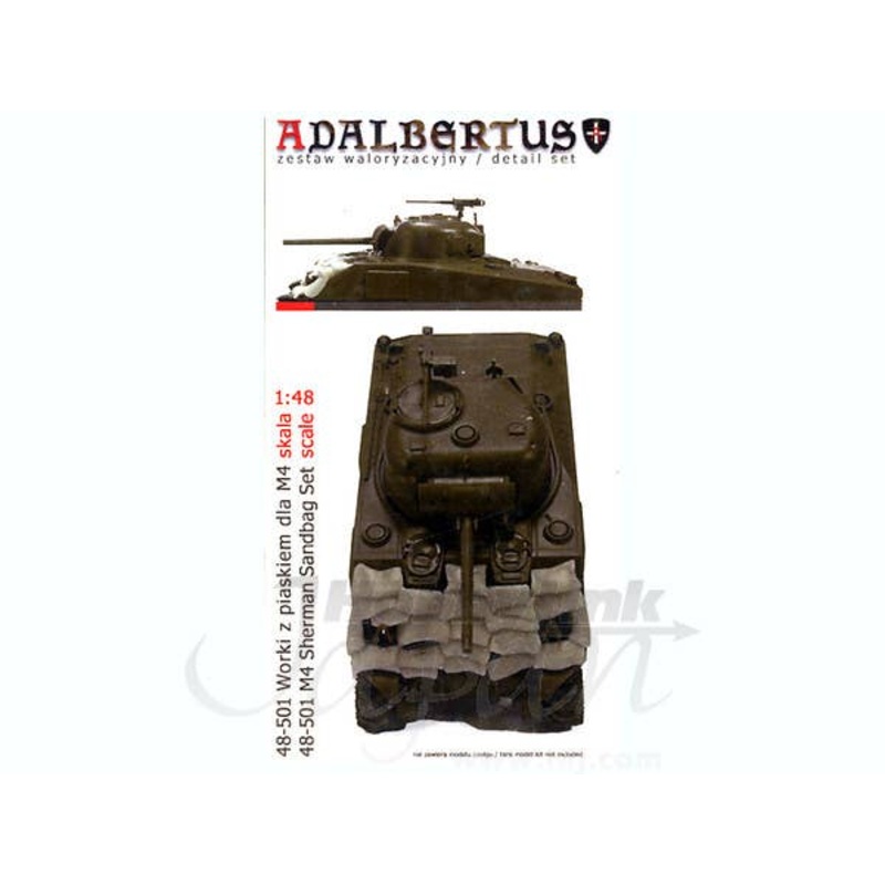 1/48 M4 Sherman Sandbag Set for Tamiya