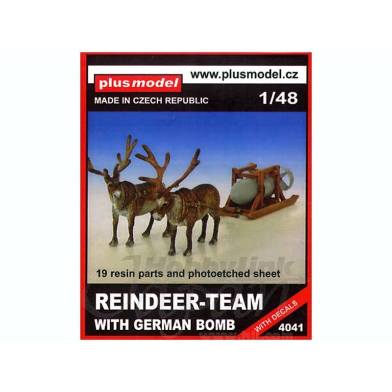 1/48 Reindeer Team with German Bomb