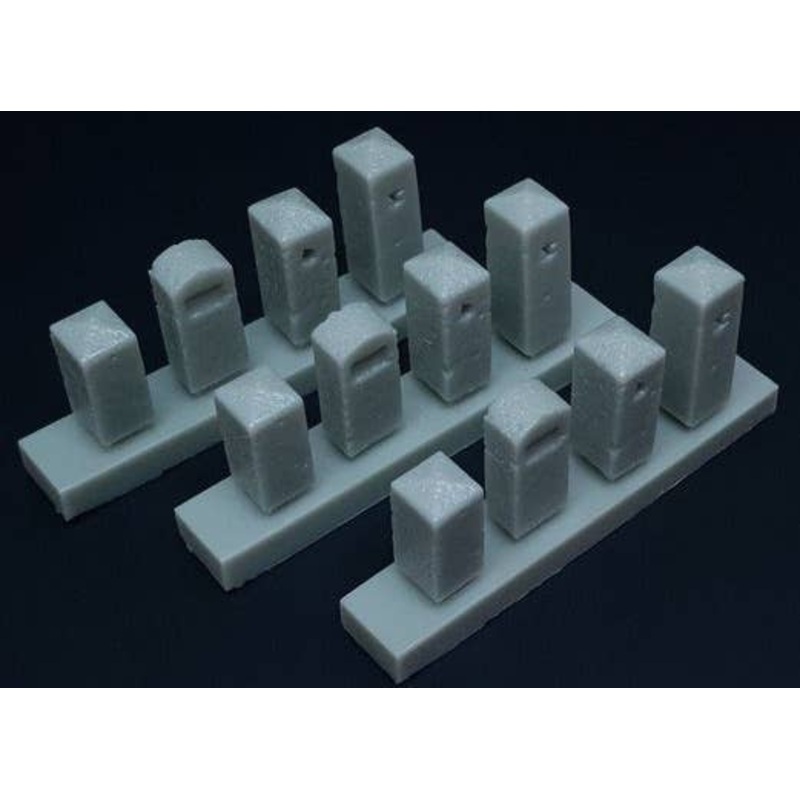 1/48 Stone Bollards