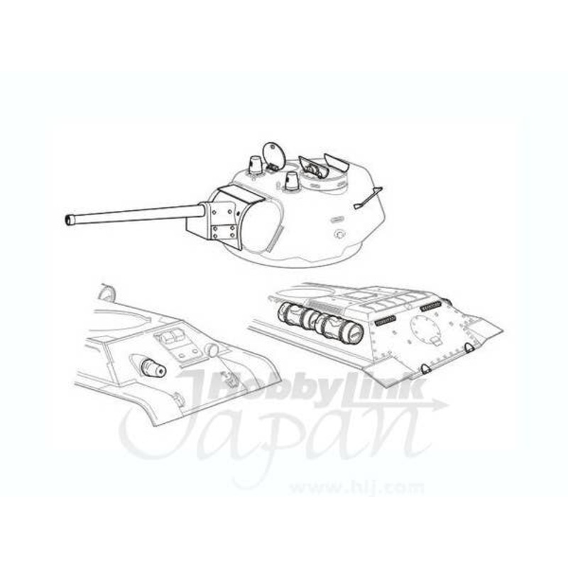 1/48 T-34/76 model 1943 typ UZTM conversion s