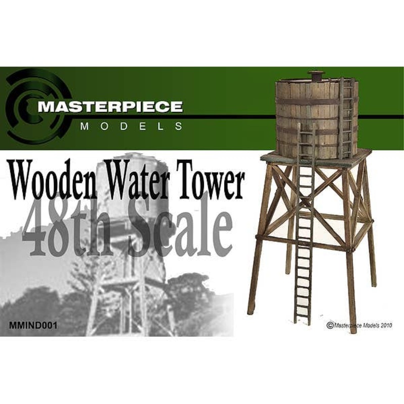 1/48 Wooden Water Tower
