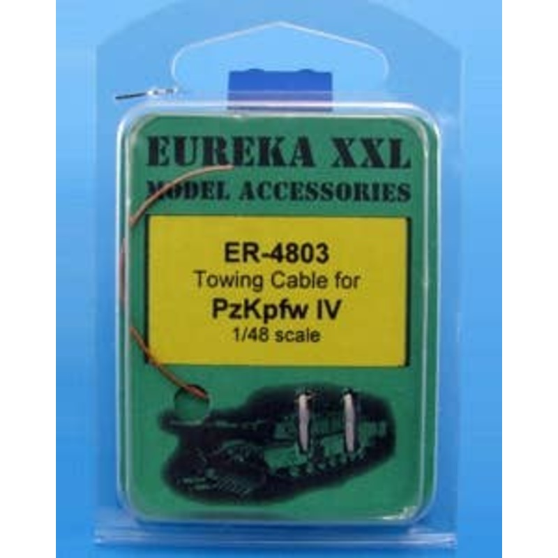1/48 WWII German Panzer IV Tank Tow Cable Set