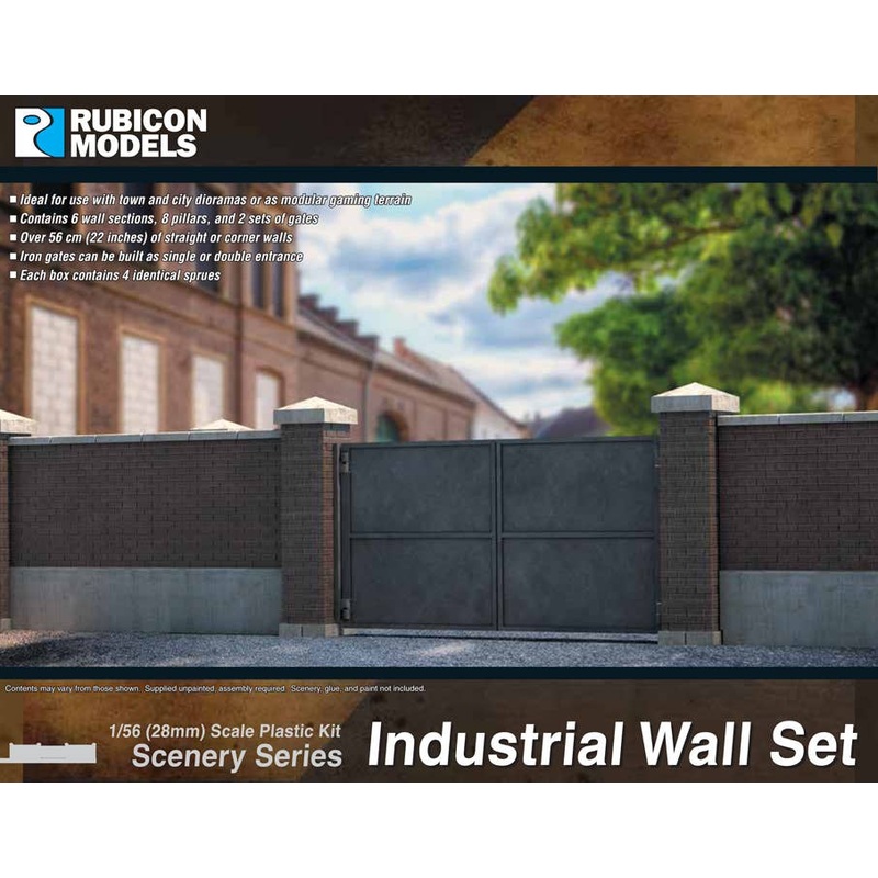 1/56 Industrial Wall Set