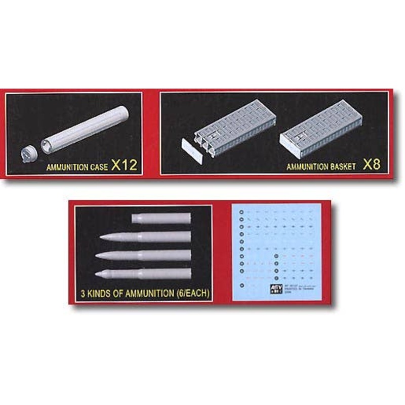 1/35 FlaK 18/Tiger I Ammunition & Accessory
