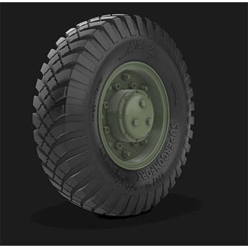 1/35 France Rafley V15C Towing Vehicle Tire Wheel