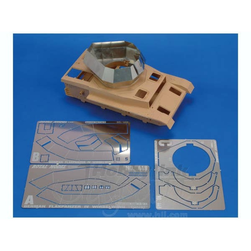 1/35 German Flakpanzer IV Wirbelwind Turret (Tamiya)