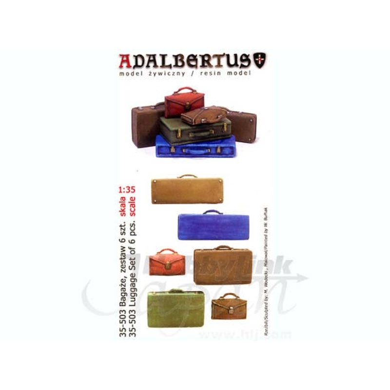 1/35 Luggage Set 6pcs