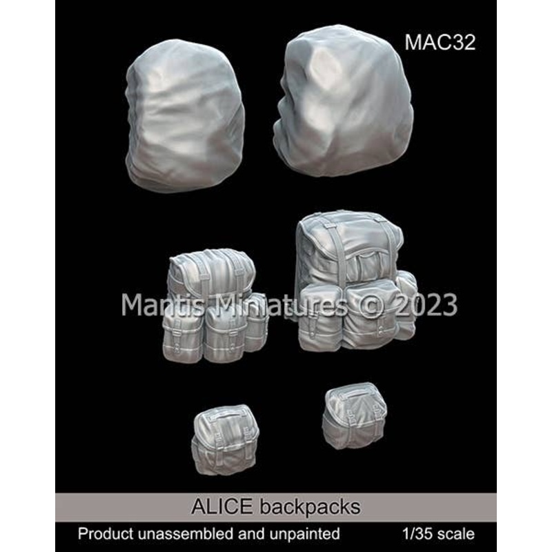 1/35 Modern America ALICE Backpack Set (6 pieces)