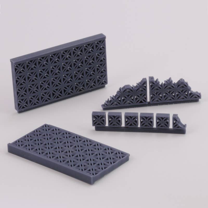 1/35 Railing for buildings Middle East (3D printed)
