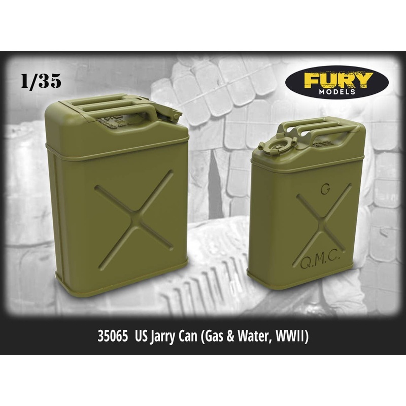 1/35 US Jarry Can (Gas & Water WWII) 8 pcs.