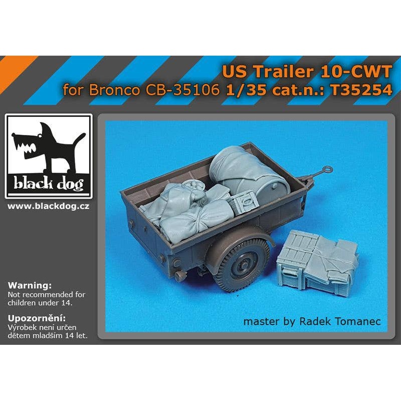 1/35 US trailer 10-CWT