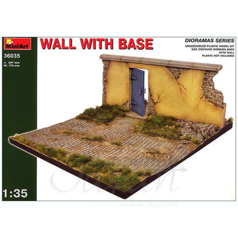 1/35 Wall with Base