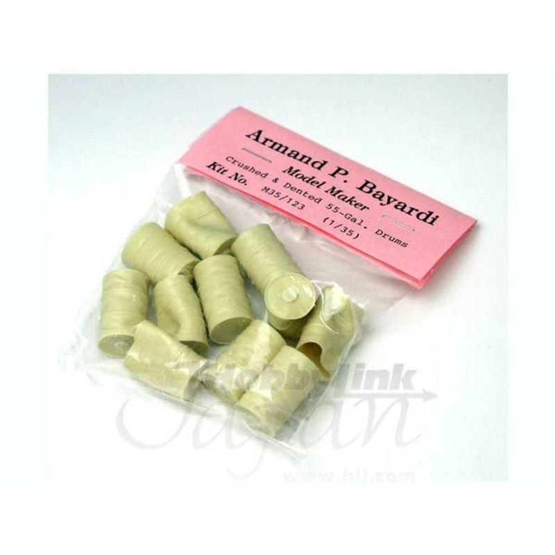 1/35 55-Gallon Drums, Crushed & Dented (11pcs)