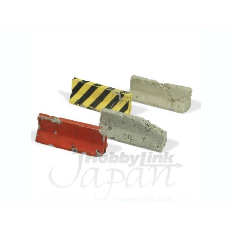 1/35 Damaged Concrete Barriers, Type 1