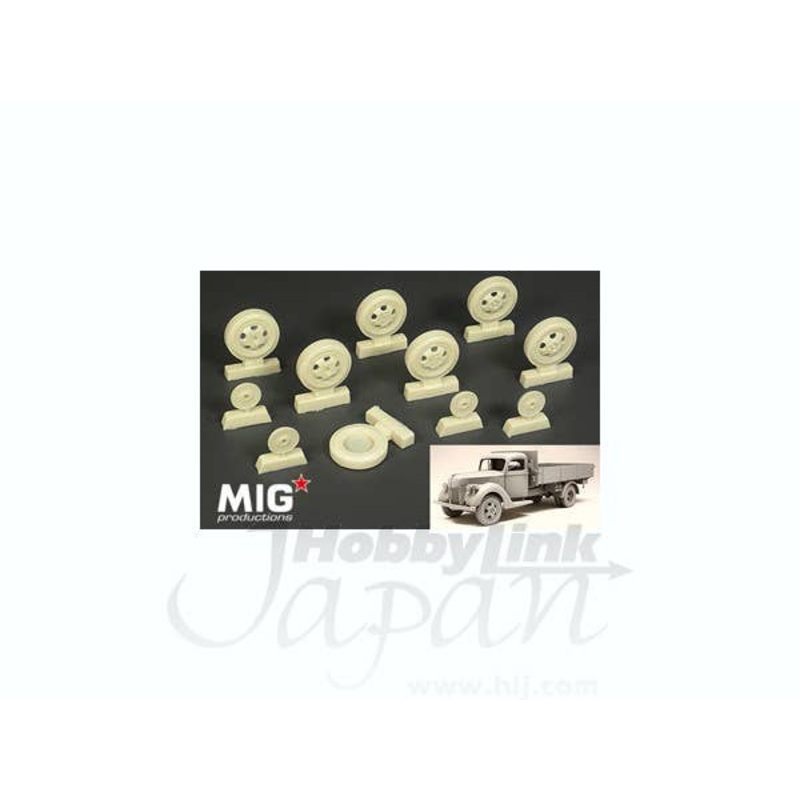 1/35 Ford V3000S Wheels (for ICM)
