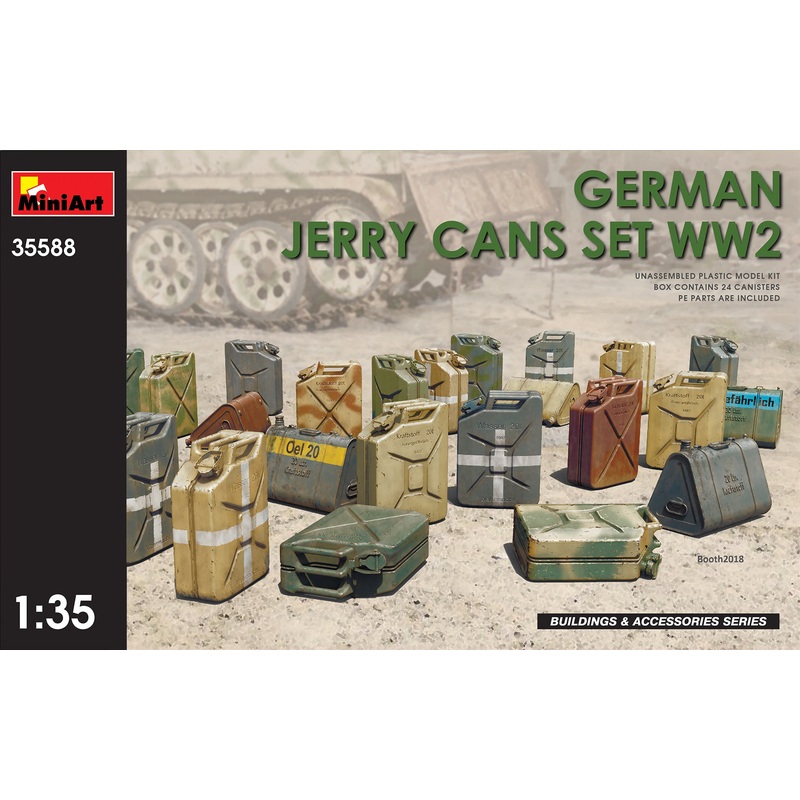 1/35 German Jerry Cans Set WW2