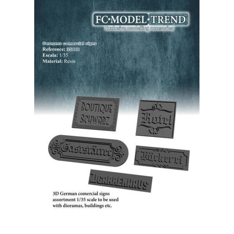1/35 Germany Commercial Signs