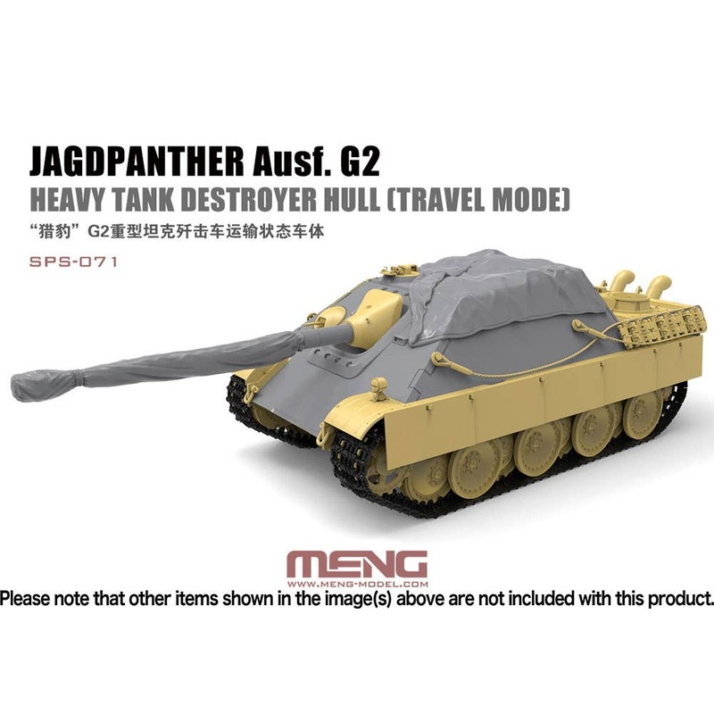 1/35 Jagdpanther Ausf. G2 Heavy Tank Destroyer Hull (Travel Mode)