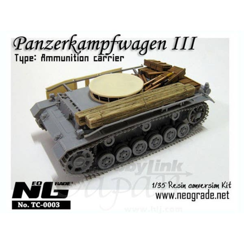 1/35 Panzerkampfwagen-III Ammunition Carrier