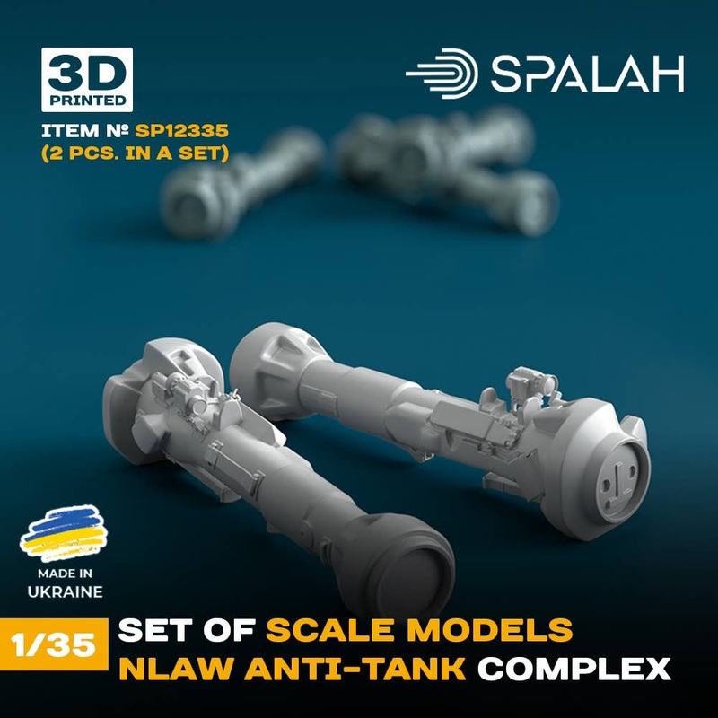 1/35 Set of scale models NLAW anti-tank complex, (2 pcs)