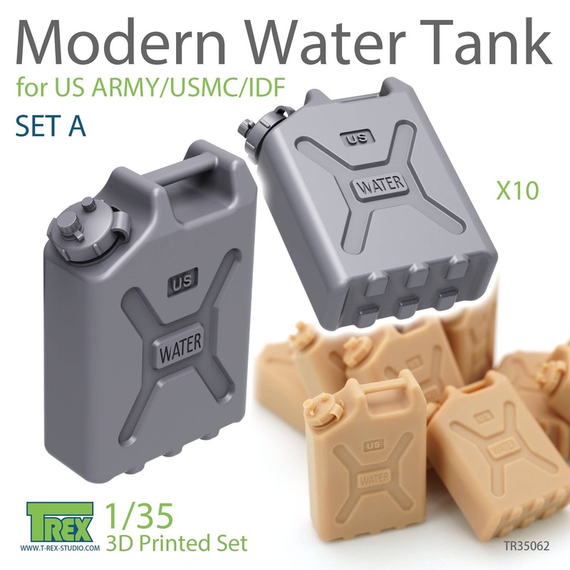 1/35 US Army / Marine Corps / IDF (Israel Defense Forces) Water Tank Set A