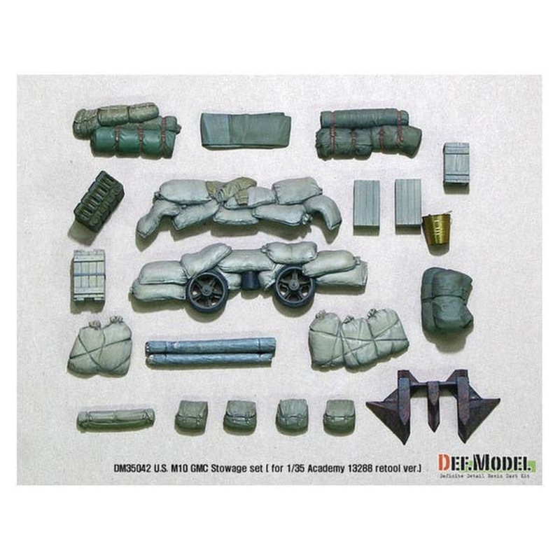 1/35 US M10 GMC Stowage Set (for Academy)