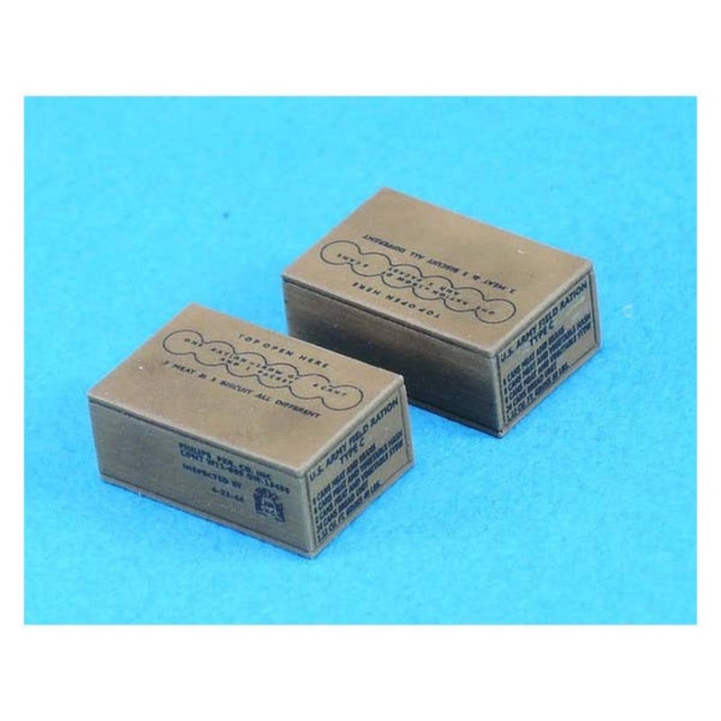 1/35 WWII C Ration Box Set (Early)