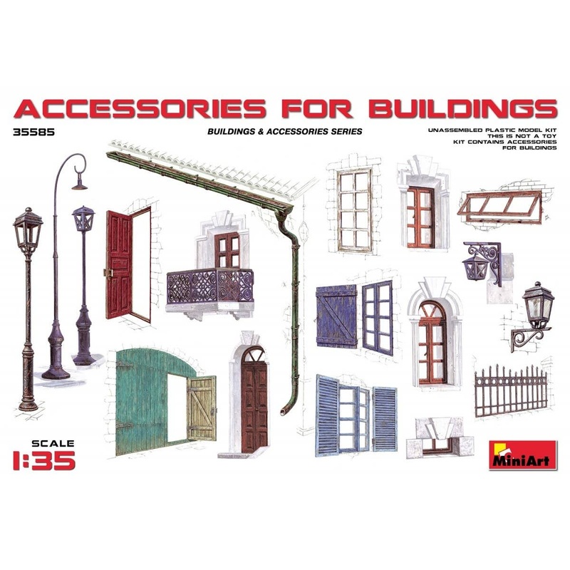 1/35 Accessories for Buildings