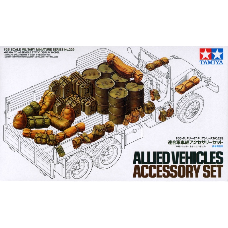 1/35 Allied Vehicle Accessory Set
