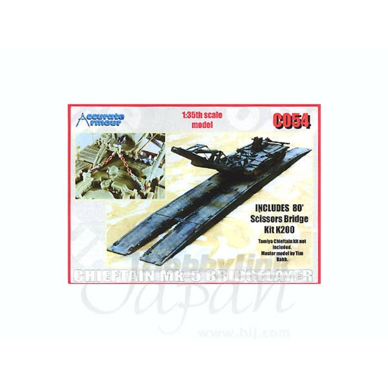 1/35 Chieftain Bridgelayer & No.8 Bridge Conversion