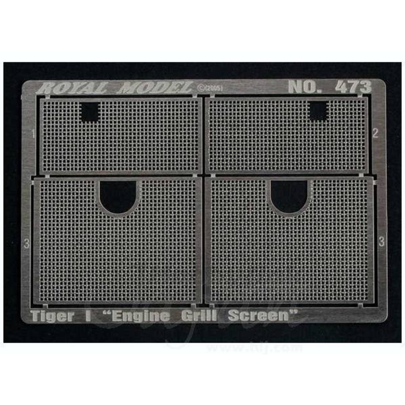 1/35 Engine Grill Screen Tiger I (Dragon)