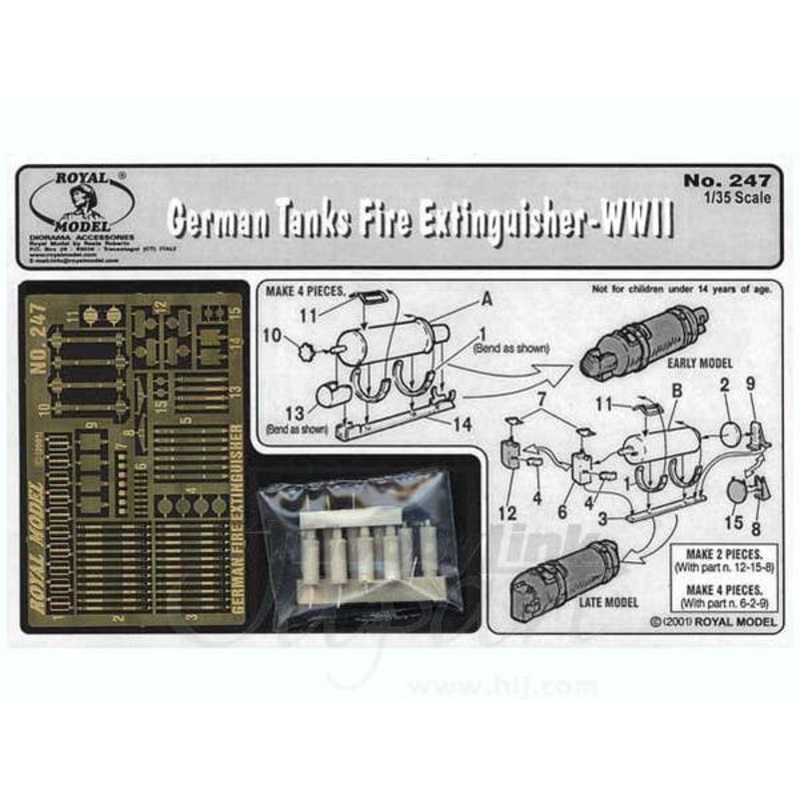 1/35 German Tank Fire Extinguisher