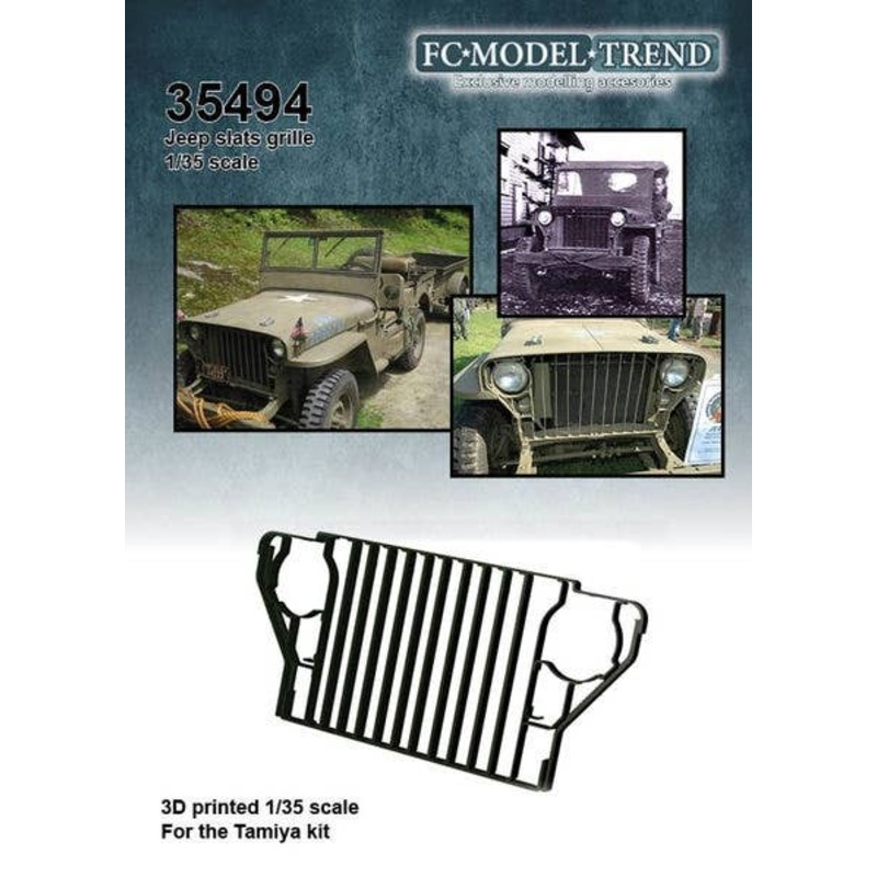 1/35 Jeep Early Slats Grille