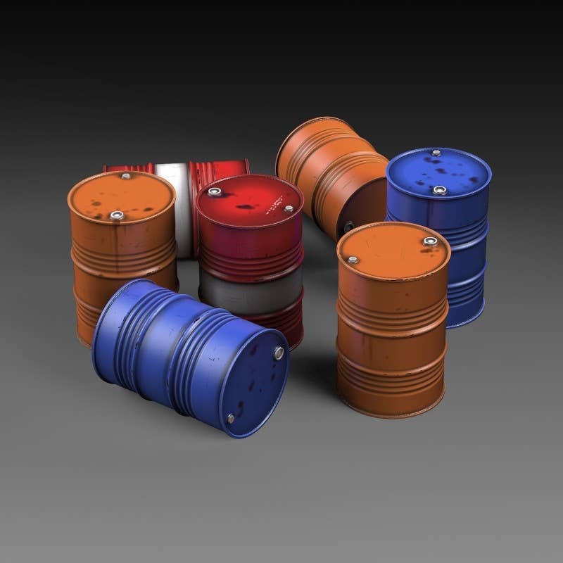 1/35 Modern oil drums