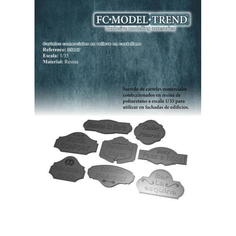 1/35 Spanish Commercial Sign