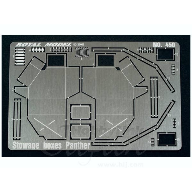 1/35 Stowage Boxes for Panther & Jagdpanther (Dragon)