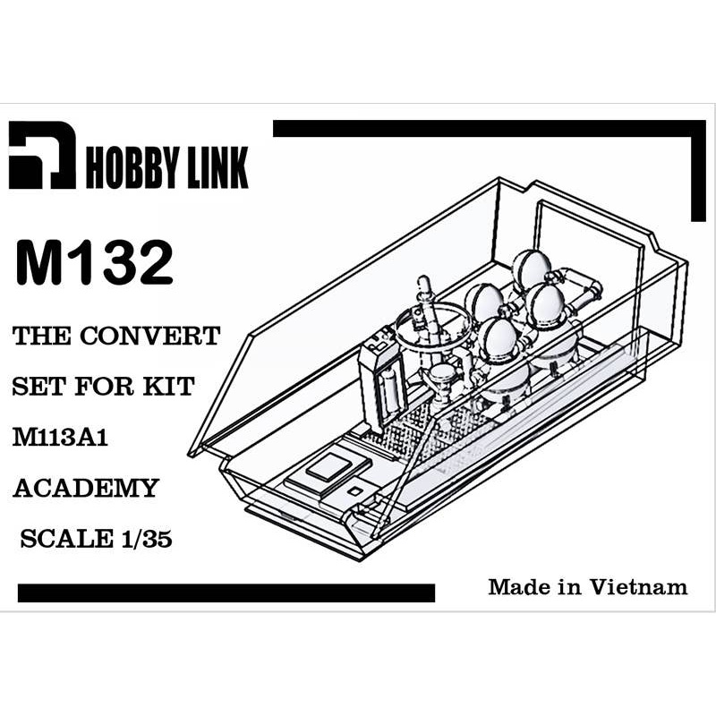 1/35 U.S. M132 Interior Kit Academy M113A1