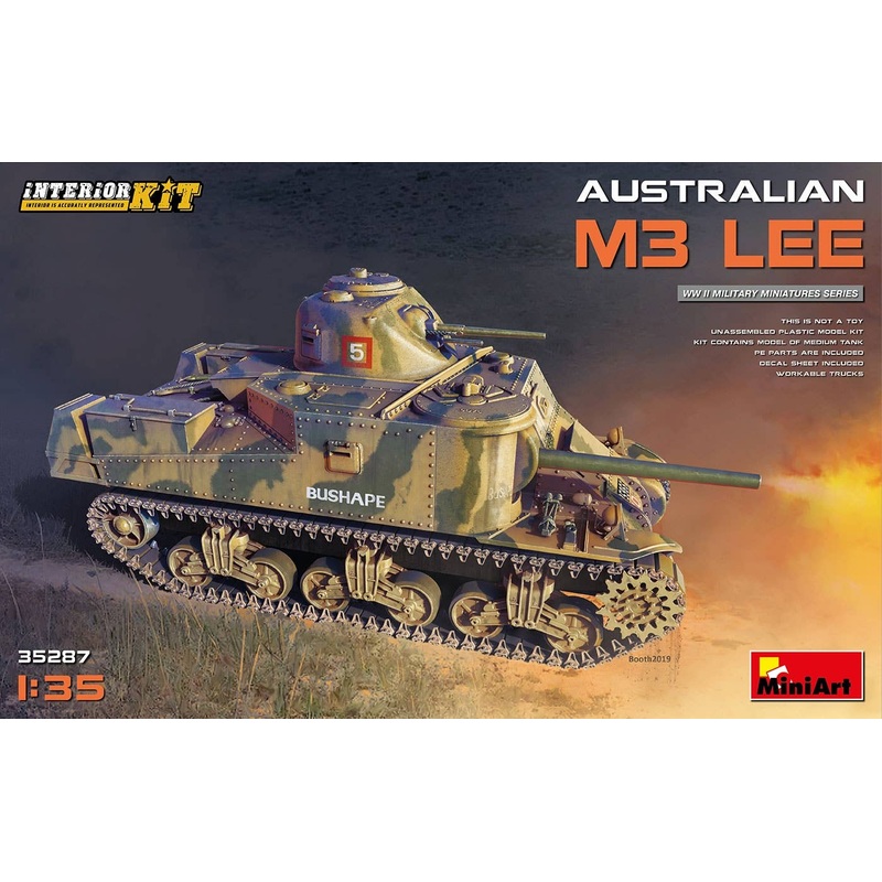 1/35 Australian M3 Lee Interior Kit