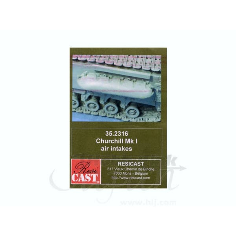 1/35 Churchill Mk I Air Intakes