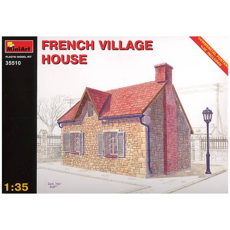 1/35 French Village House