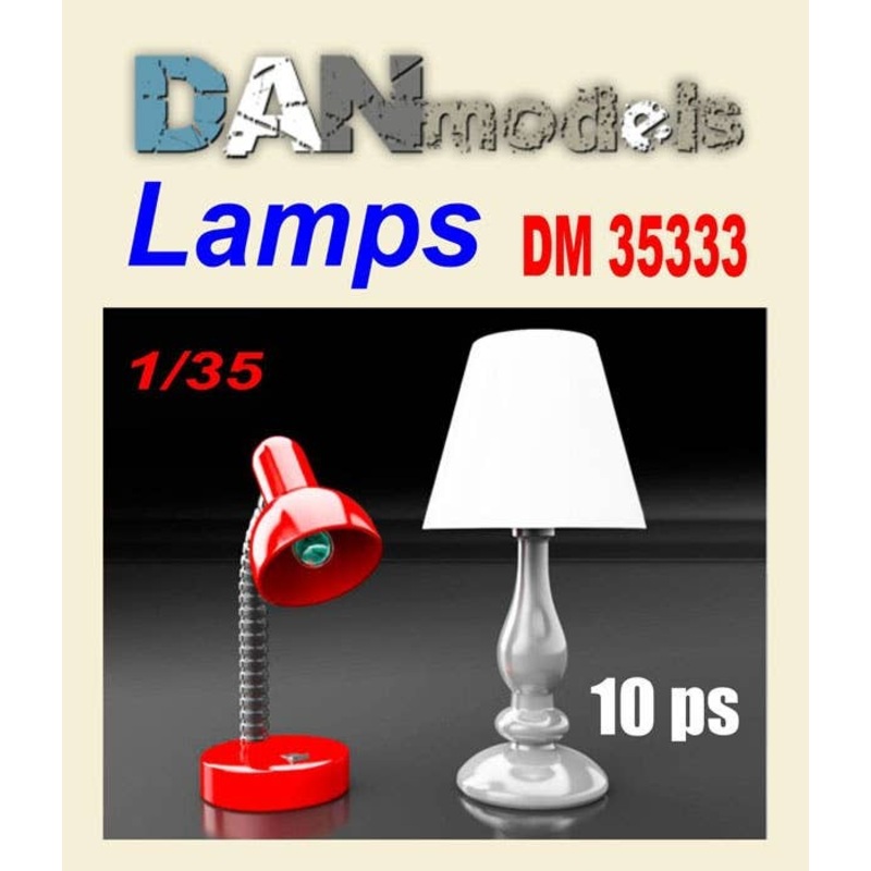 1/35 Lamp (2 types, 5pcs. Each)
