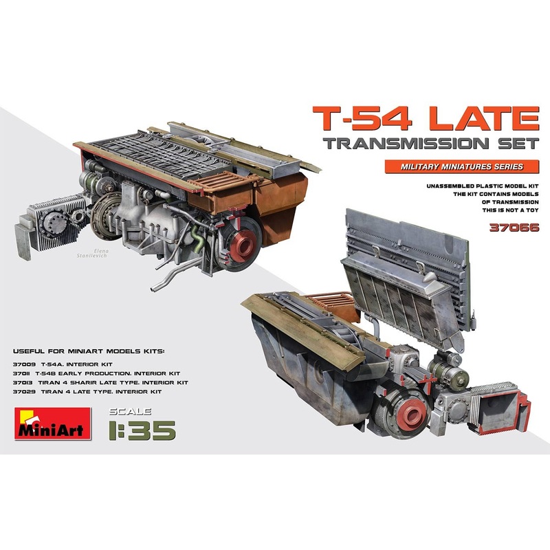 1/35 T-54 Late Transmission Set