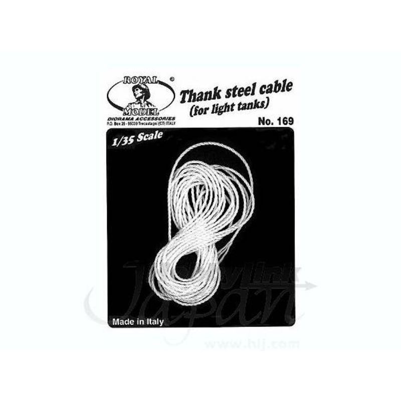 1/35 Tank Steel Cables No. 2 (for light Tanks)